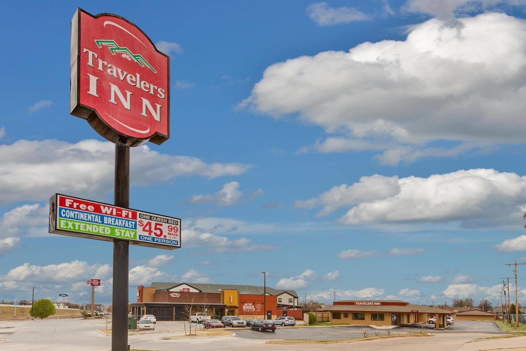Travelers Inn Midwest City Exteriör bild